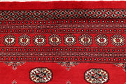 Red Bokhara 6' 7 x 8' 9 - No. 59735 - ALRUG Rug Store
