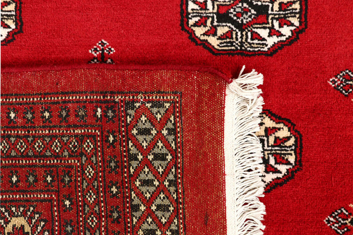 Red Bokhara 6' 7 x 8' 9 - No. 59735 - ALRUG Rug Store