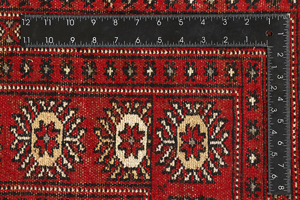 Red Bokhara 6' 7 x 8' 9 - No. 59735 - ALRUG Rug Store
