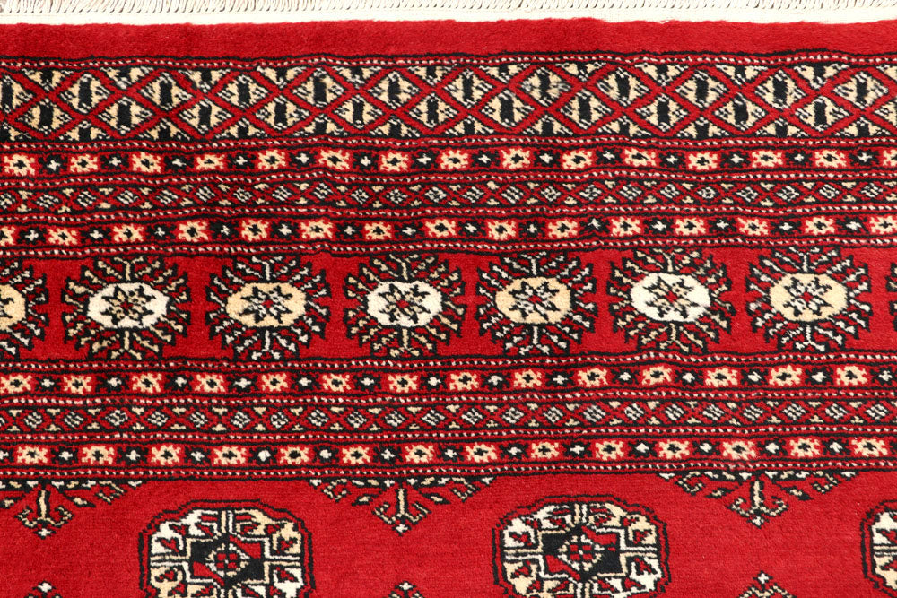 Firebrick Bokhara 6' 5 x 8' 2 - No. 59736 - ALRUG Rug Store
