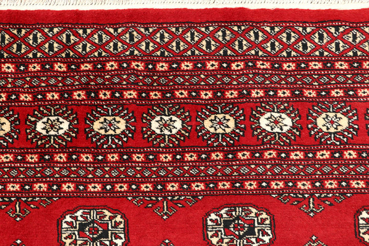 Firebrick Bokhara 6' 5 x 8' 2 - No. 59736 - ALRUG Rug Store