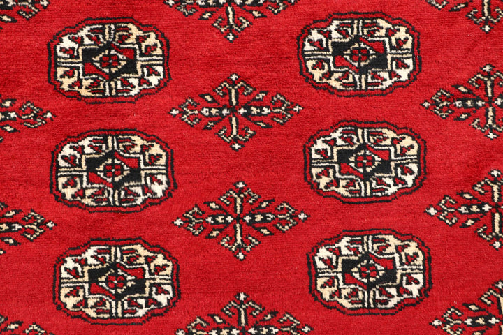 Firebrick Bokhara 6' 5 x 8' 2 - No. 59736 - ALRUG Rug Store