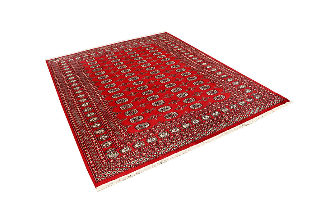 Firebrick Bokhara 6' 5 x 8' 2 - No. 59736 - ALRUG Rug Store