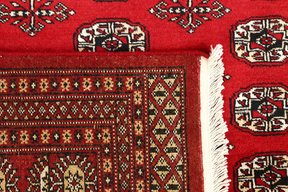 Firebrick Bokhara 6' 5 x 8' 2 - No. 59736 - ALRUG Rug Store