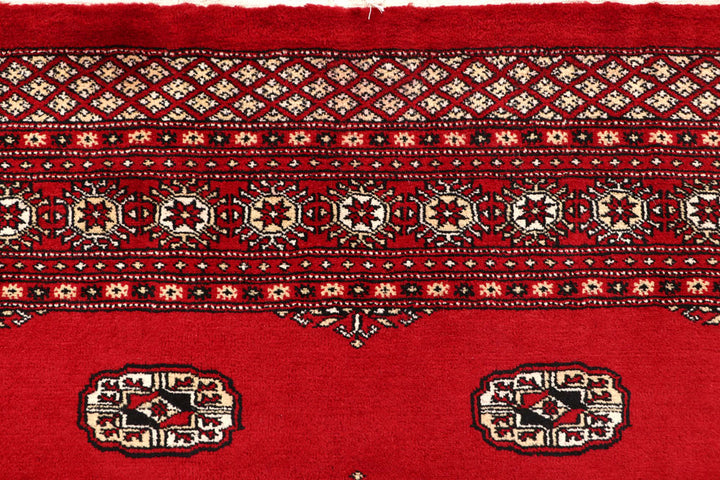 Firebrick Bokhara 6' 7 x 7' 8 - No. 59737 - ALRUG Rug Store