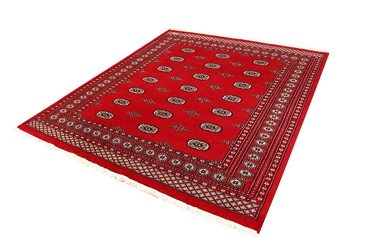Firebrick Bokhara 6' 7 x 7' 8 - No. 59737 - ALRUG Rug Store