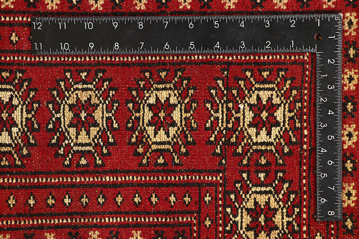 Firebrick Bokhara 6' 7 x 7' 8 - No. 59737 - ALRUG Rug Store