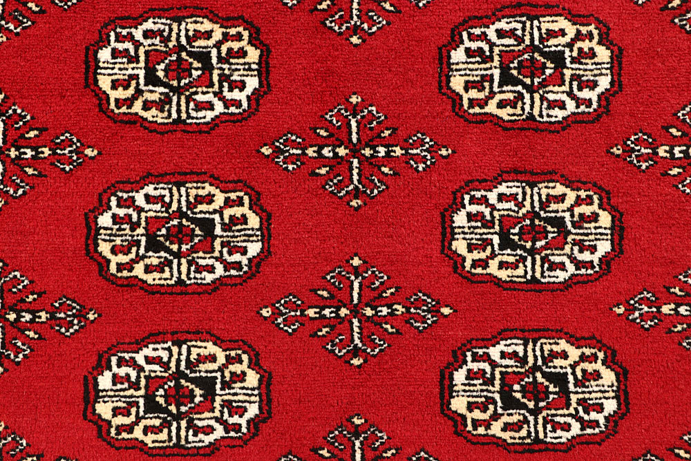 Firebrick Bokhara 6' 7 x 7' 10 - No. 59738 - ALRUG Rug Store