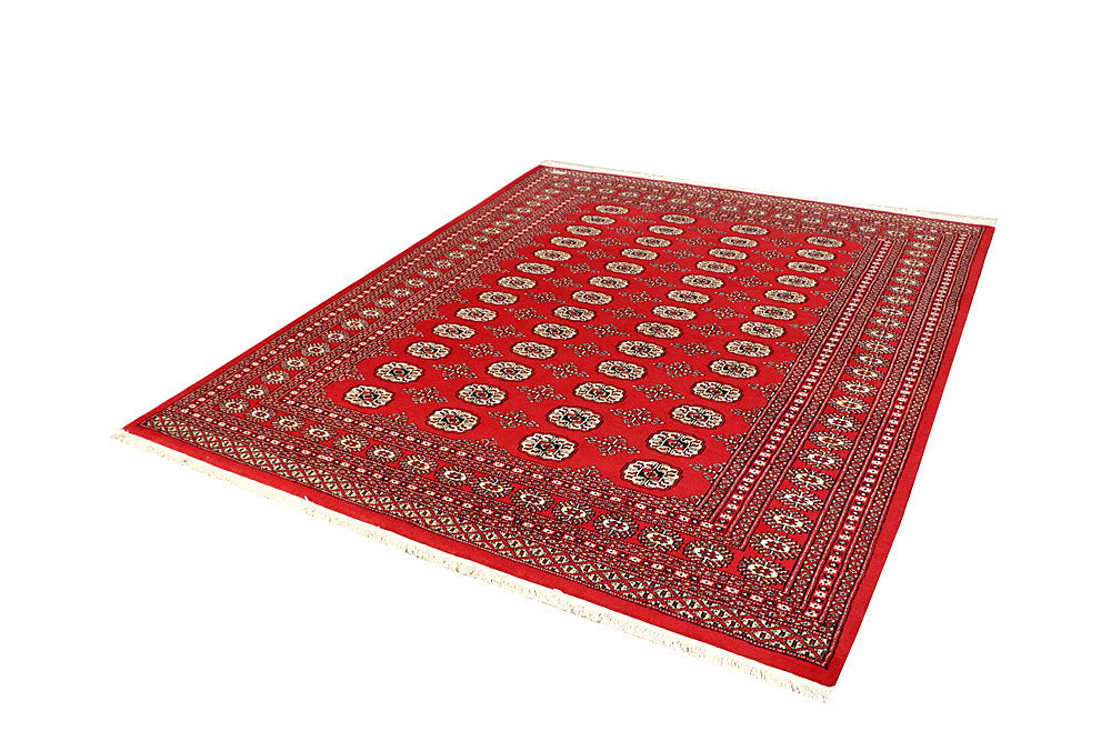 Firebrick Bokhara 6' 7 x 7' 10 - No. 59738 - ALRUG Rug Store