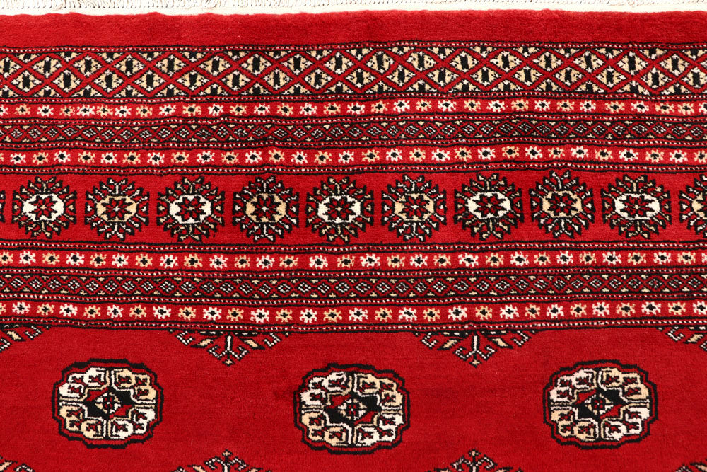 Red Bokhara 6' 8 x 8' 2 - No. 59739 - ALRUG Rug Store