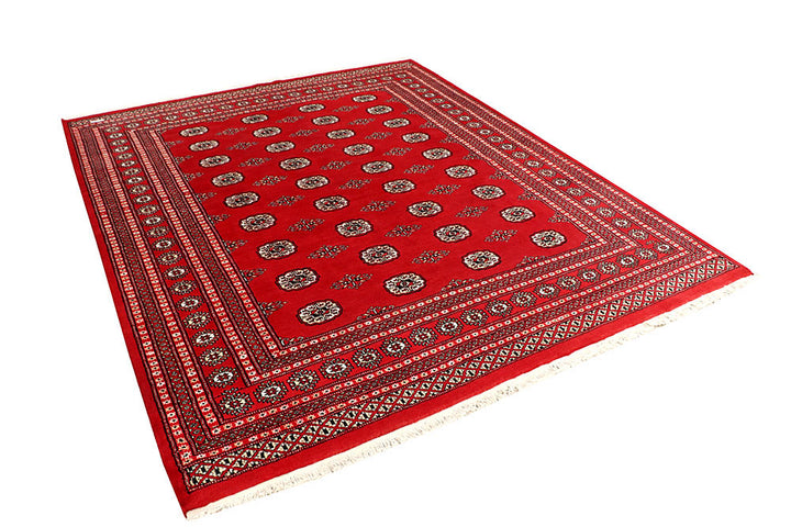Red Bokhara 6' 8 x 8' 2 - No. 59739 - ALRUG Rug Store