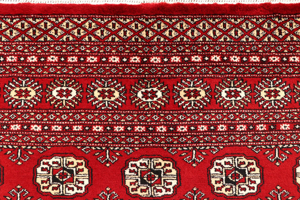Firebrick Bokhara 6' 6 x 8' 6 - No. 59743 - ALRUG Rug Store
