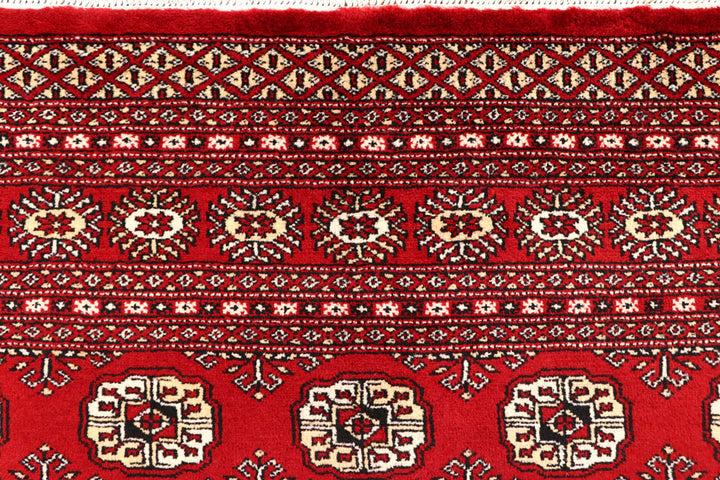 Firebrick Bokhara 6' 6 x 8' 6 - No. 59743 - ALRUG Rug Store