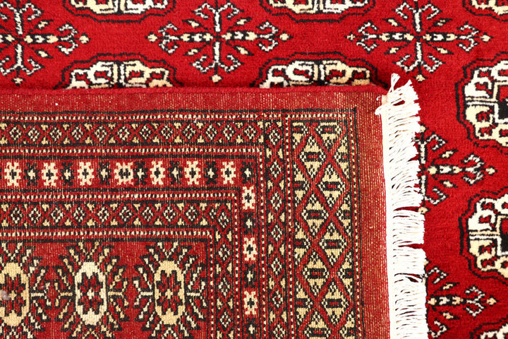 Firebrick Bokhara 6' 6 x 8' 6 - No. 59743 - ALRUG Rug Store