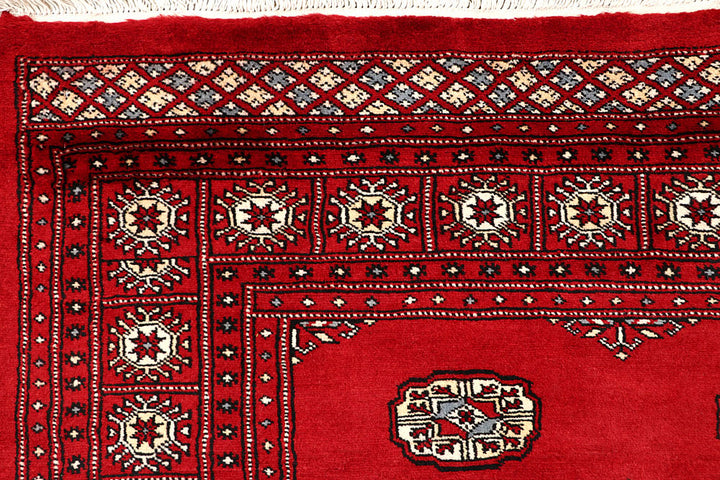 Firebrick Bokhara 6' 6 x 8' 10 - No. 59744 - ALRUG Rug Store