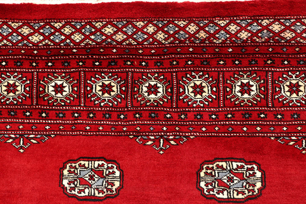 Firebrick Bokhara 6' 6 x 8' 10 - No. 59744 - ALRUG Rug Store