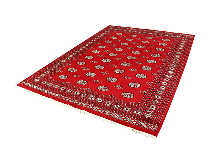 Firebrick Bokhara 6' 6 x 8' 10 - No. 59744 - ALRUG Rug Store