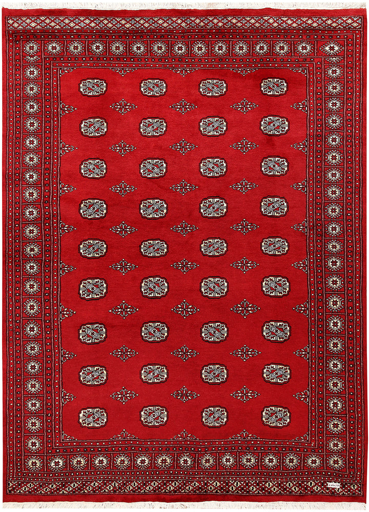 Firebrick Bokhara 6' 6 x 8' 10 - No. 59744 - ALRUG Rug Store