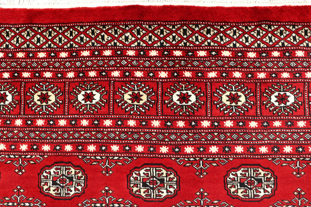 Firebrick Bokhara 6' 8 x 8' 4 - No. 59745 - ALRUG Rug Store
