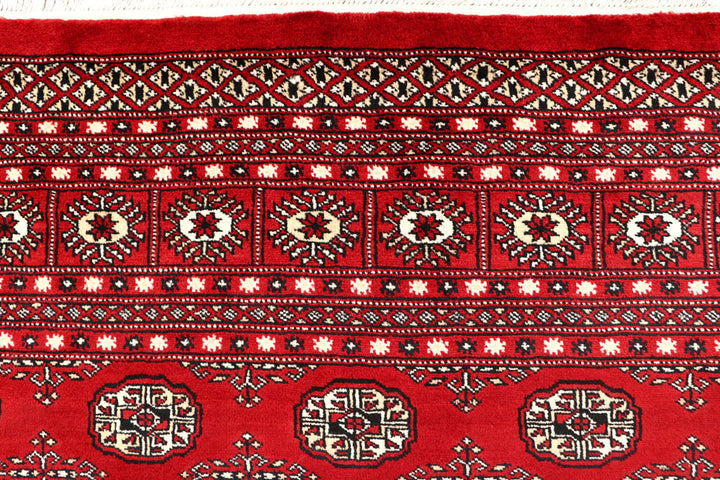 Firebrick Bokhara 6' 8 x 8' 4 - No. 59745 - ALRUG Rug Store