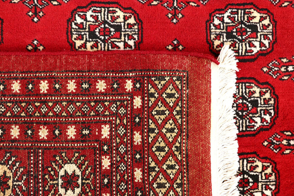 Firebrick Bokhara 6' 8 x 8' 4 - No. 59745 - ALRUG Rug Store