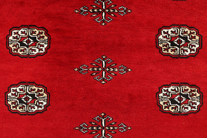 Firebrick Bokhara 6' 7 x 8' 8 - No. 59746 - ALRUG Rug Store