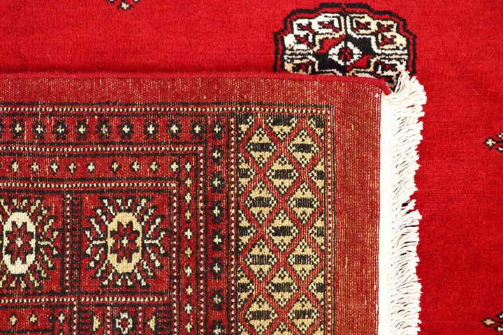 Firebrick Bokhara 6' 7 x 8' 8 - No. 59746 - ALRUG Rug Store