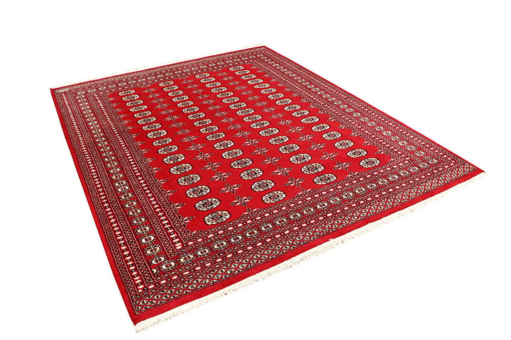 Firebrick Bokhara 6' 8 x 8' - No. 59747 - ALRUG Rug Store