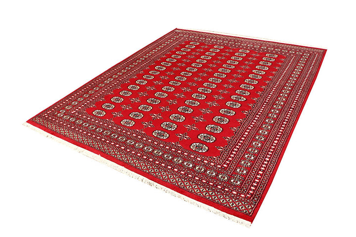 Firebrick Bokhara 6' 8 x 8' - No. 59747 - ALRUG Rug Store