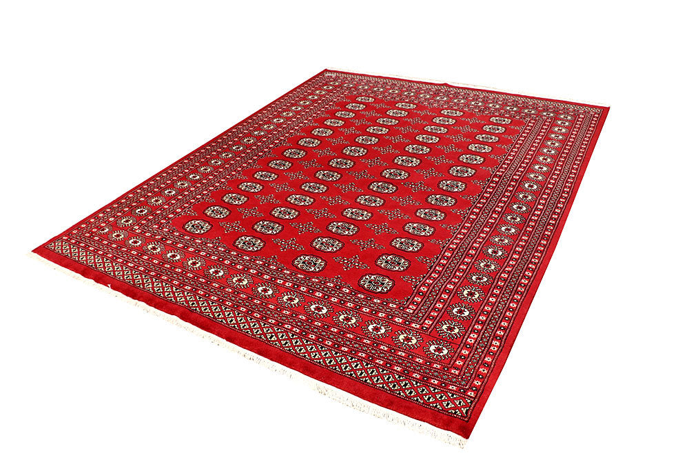 Firebrick Bokhara 6' 7 x 8' 4 - No. 59748 - ALRUG Rug Store