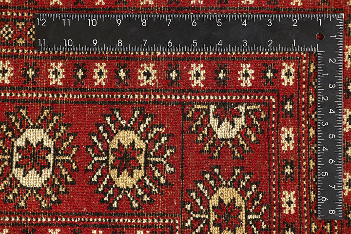Firebrick Bokhara 6' 7 x 8' 4 - No. 59748 - ALRUG Rug Store