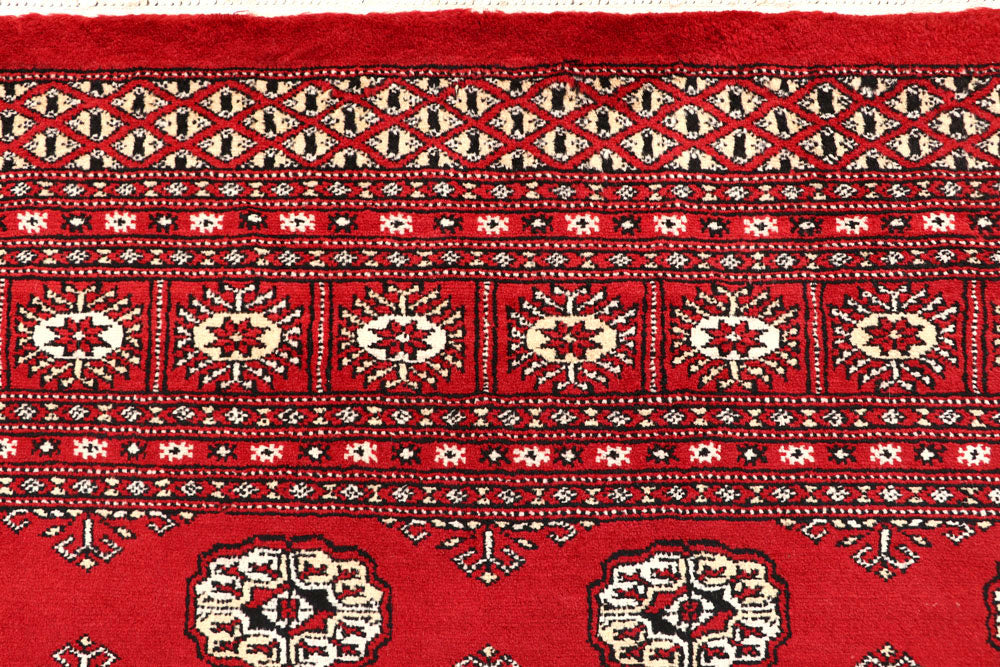 Firebrick Bokhara 6' 6 x 8' - No. 59749 - ALRUG Rug Store