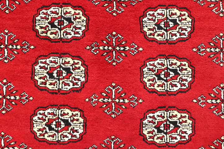Firebrick Bokhara 6' 6 x 8' - No. 59749 - ALRUG Rug Store