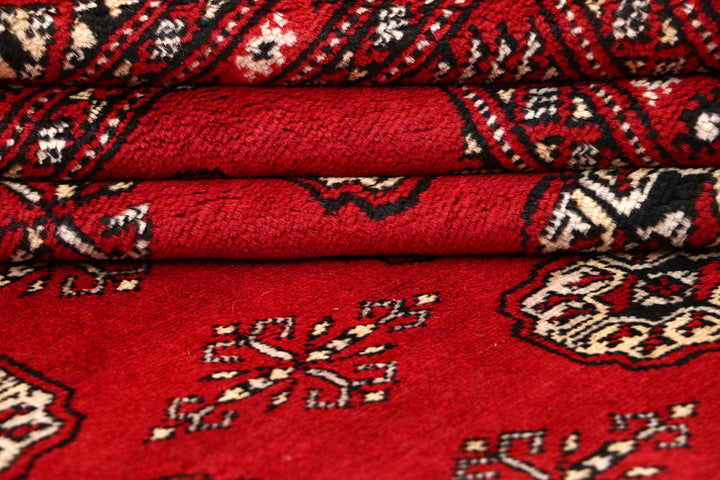 Firebrick Bokhara 6' 6 x 8' - No. 59749 - ALRUG Rug Store