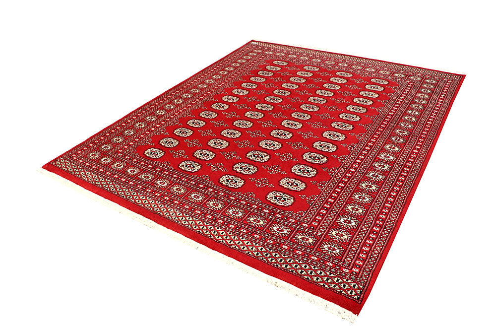 Firebrick Bokhara 6' 6 x 8' - No. 59749 - ALRUG Rug Store
