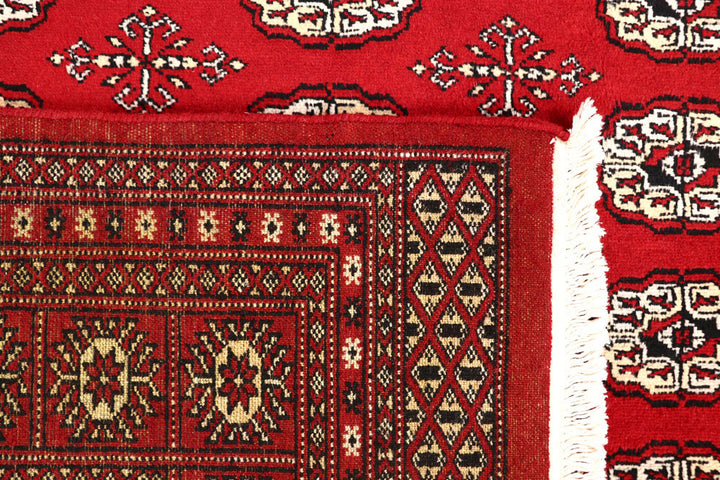 Firebrick Bokhara 6' 6 x 8' - No. 59749 - ALRUG Rug Store