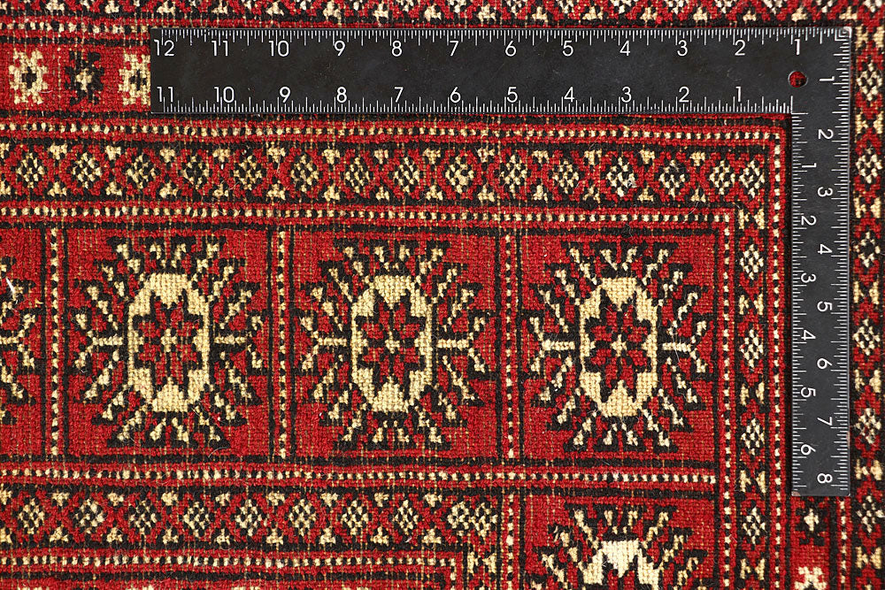 Firebrick Bokhara 6' 6 x 8' - No. 59749 - ALRUG Rug Store
