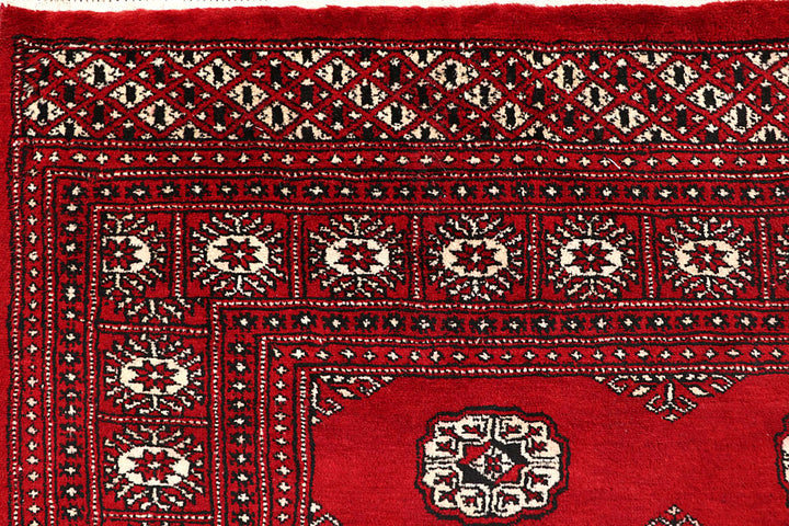 Firebrick Bokhara 6' 6 x 8' 4 - No. 59751 - ALRUG Rug Store