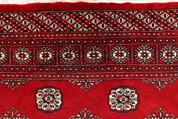Firebrick Bokhara 6' 6 x 8' 4 - No. 59751 - ALRUG Rug Store