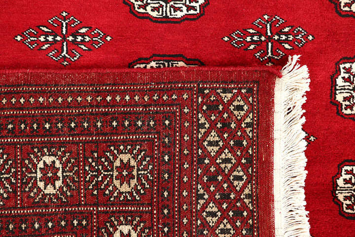 Firebrick Bokhara 6' 6 x 8' 4 - No. 59751 - ALRUG Rug Store