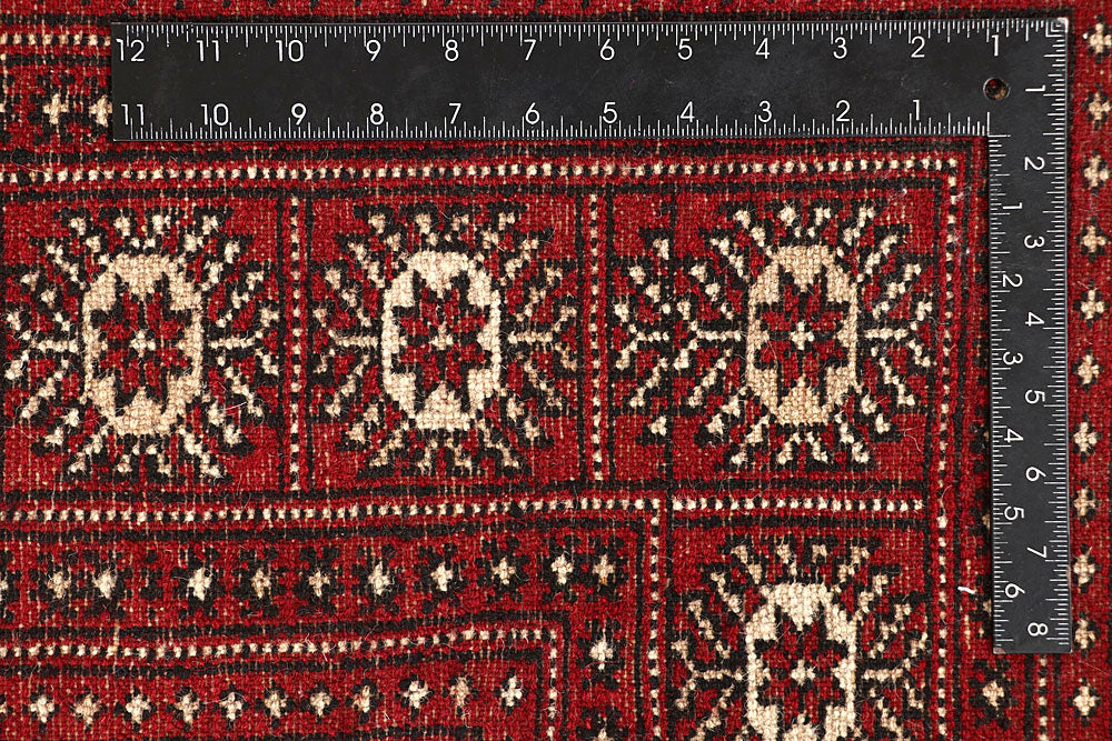 Firebrick Bokhara 6' 6 x 8' 4 - No. 59751 - ALRUG Rug Store