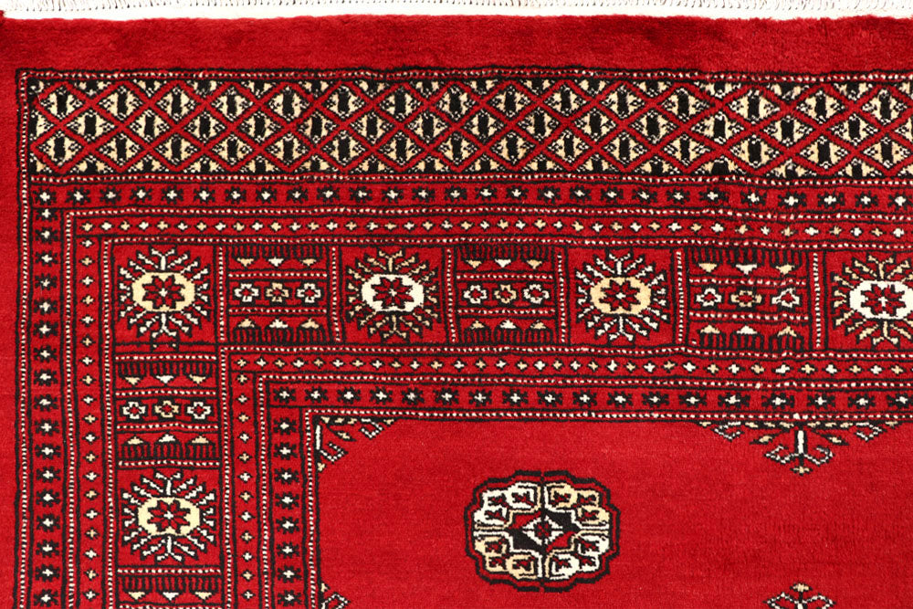 Firebrick Bokhara 6' 7 x 8' 5 - No. 59753 - ALRUG Rug Store