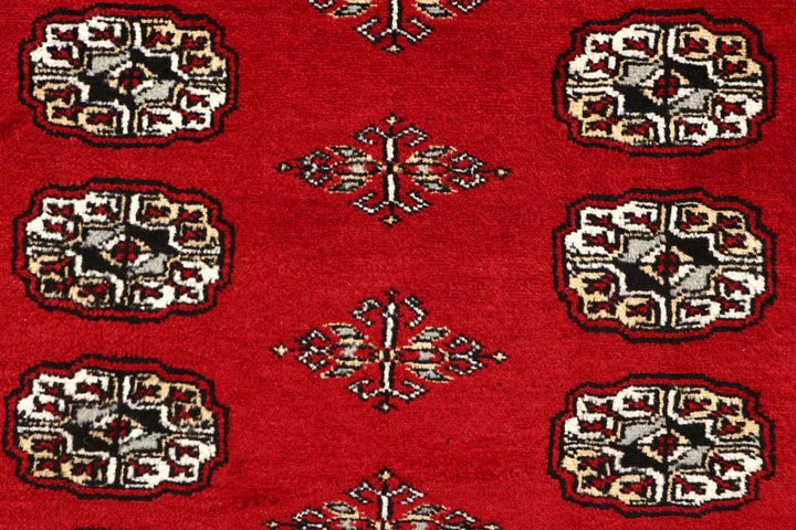 Firebrick Bokhara 6' 2 x 8' 6 - No. 59754 - ALRUG Rug Store