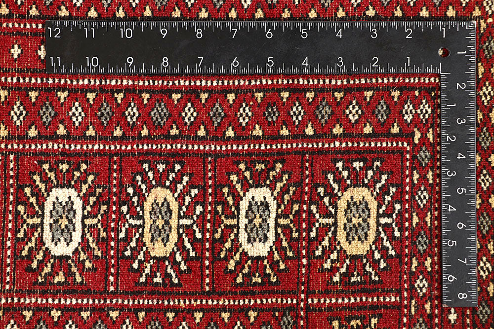 Firebrick Bokhara 6' 2 x 8' 6 - No. 59754 - ALRUG Rug Store