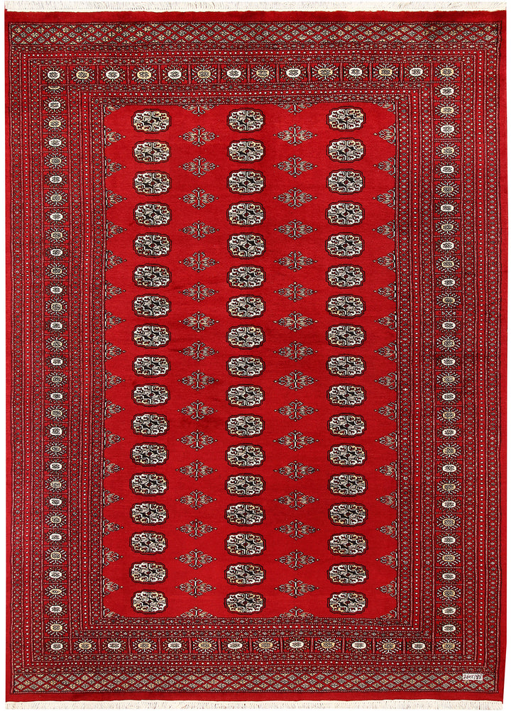 Firebrick Bokhara 6' 2 x 8' 6 - No. 59754 - ALRUG Rug Store