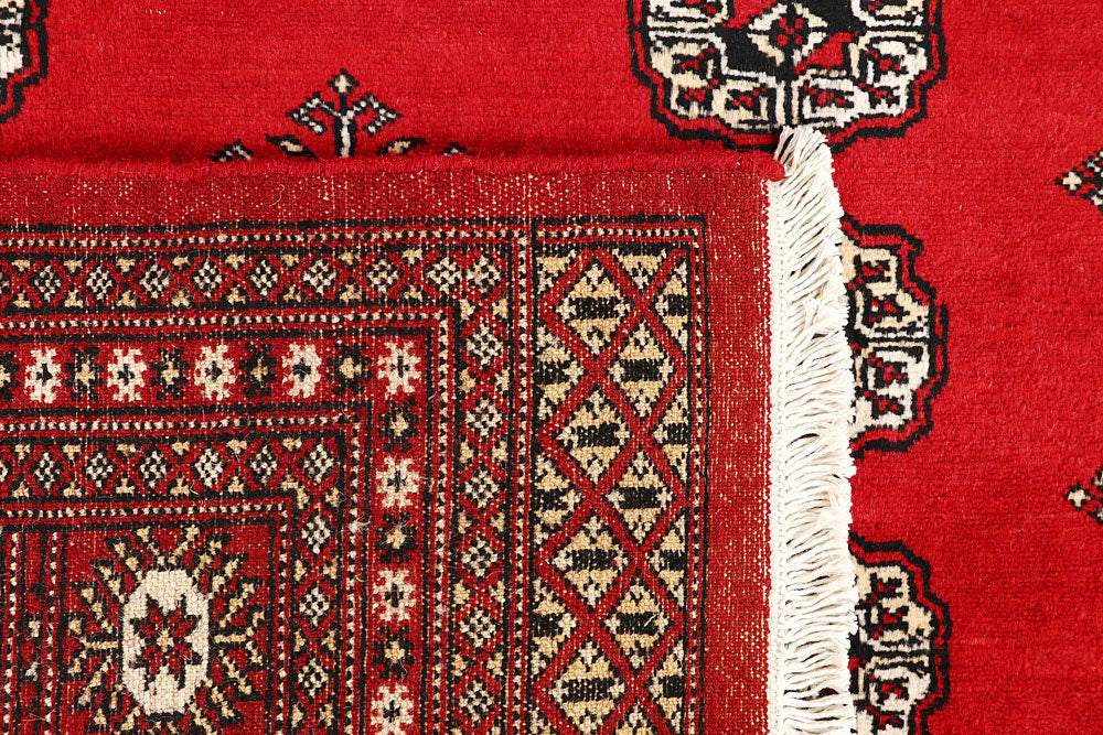 Firebrick Bokhara 6' 8 x 8' 10 - No. 59755 - ALRUG Rug Store