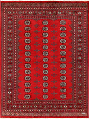 Firebrick Bokhara 6' 8 x 8' 10 - No. 59755 - ALRUG Rug Store