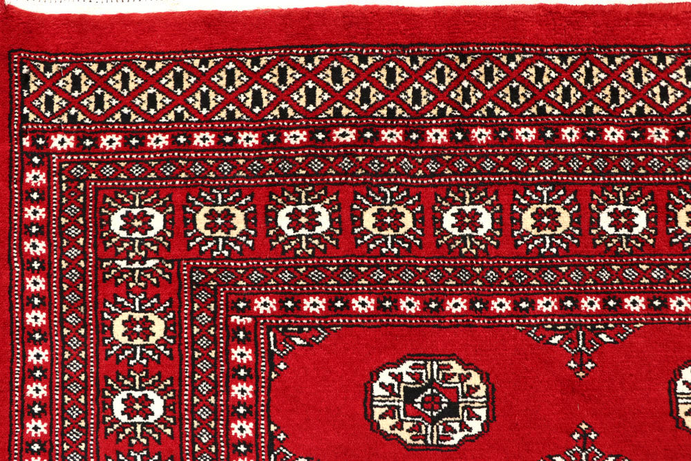 Firebrick Bokhara 6' 6 x 8' - No. 59756 - ALRUG Rug Store