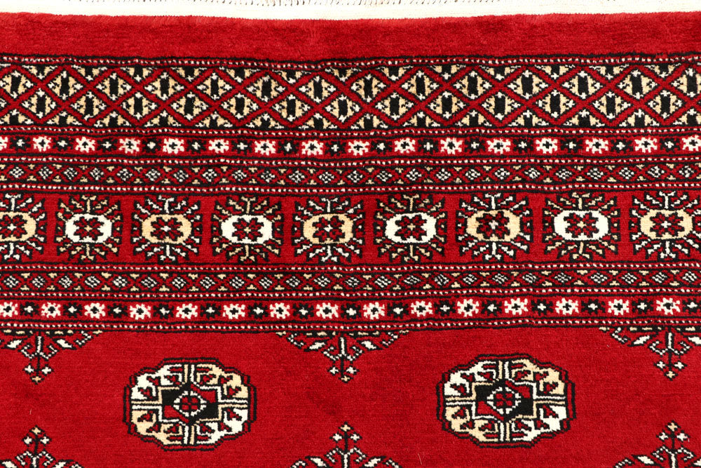 Firebrick Bokhara 6' 6 x 8' - No. 59756 - ALRUG Rug Store