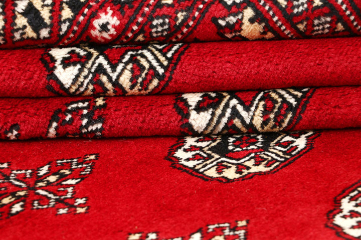 Firebrick Bokhara 6' 6 x 8' - No. 59756 - ALRUG Rug Store